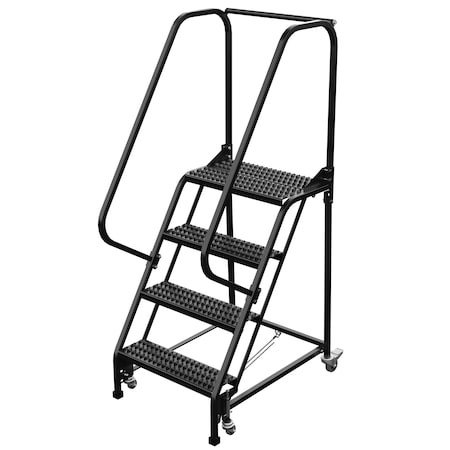 Vestil 70 H Steel PW Ladder, Grip Strut Esd, 4 Step, 4 Steps LAD-PW-26-4-G-ESD